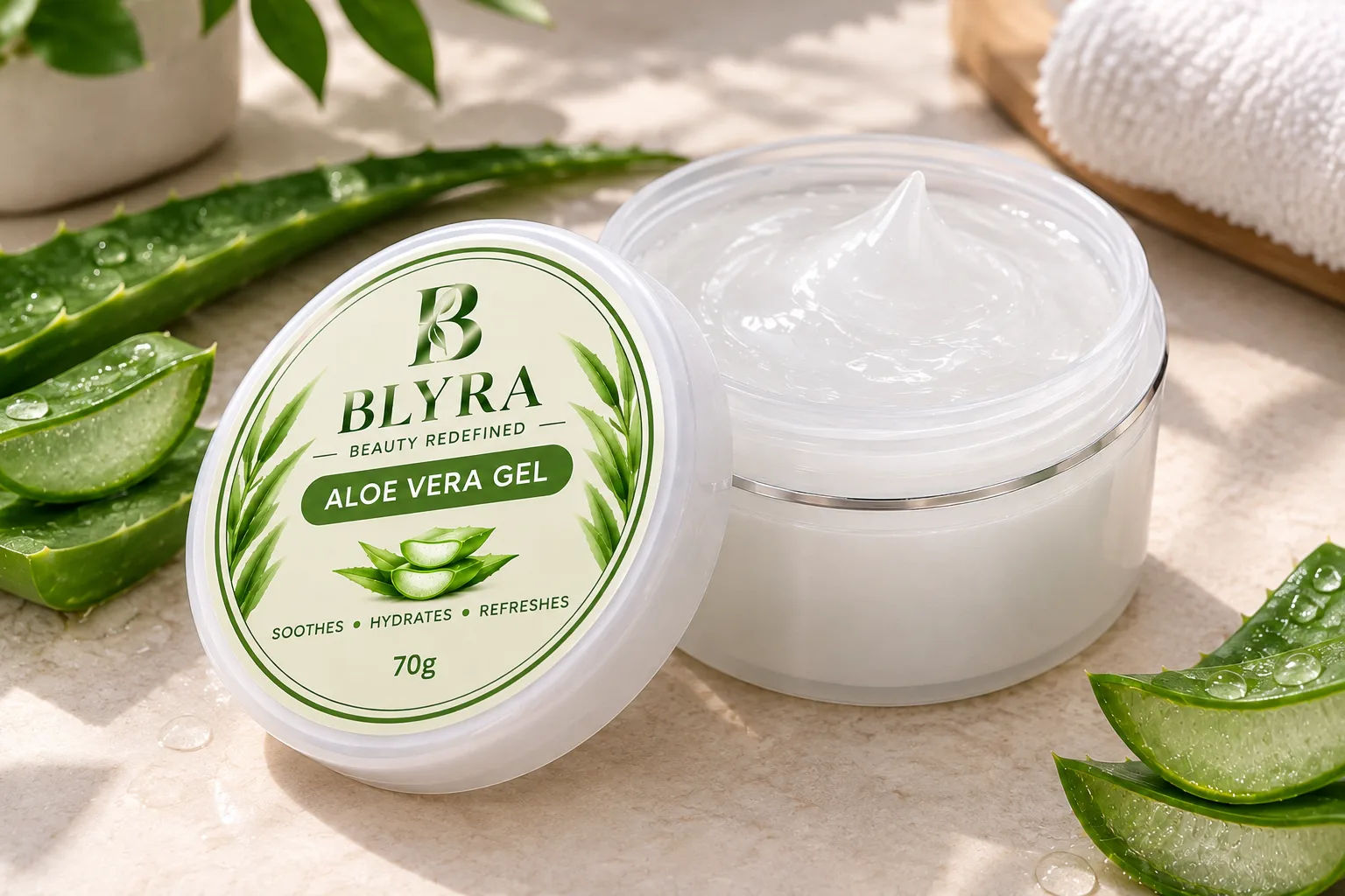 BLYRA Aloe Vera Gel 70g in Pakistan | Soothing Skin Gel alternate