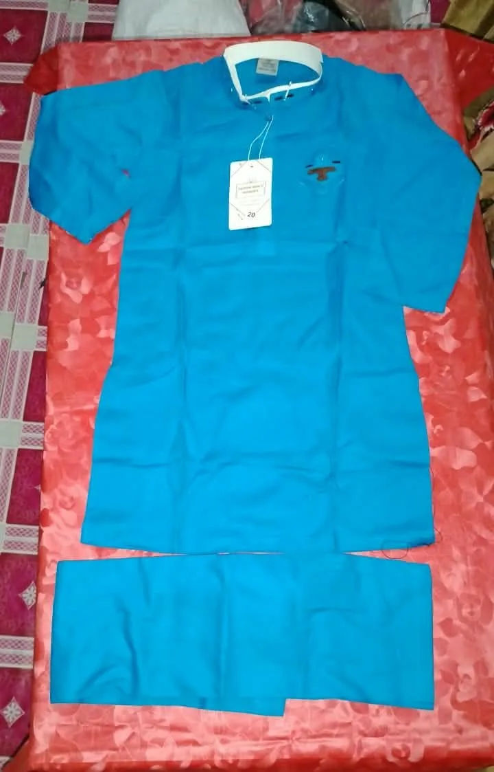 Blue Kurta Shalwar Set